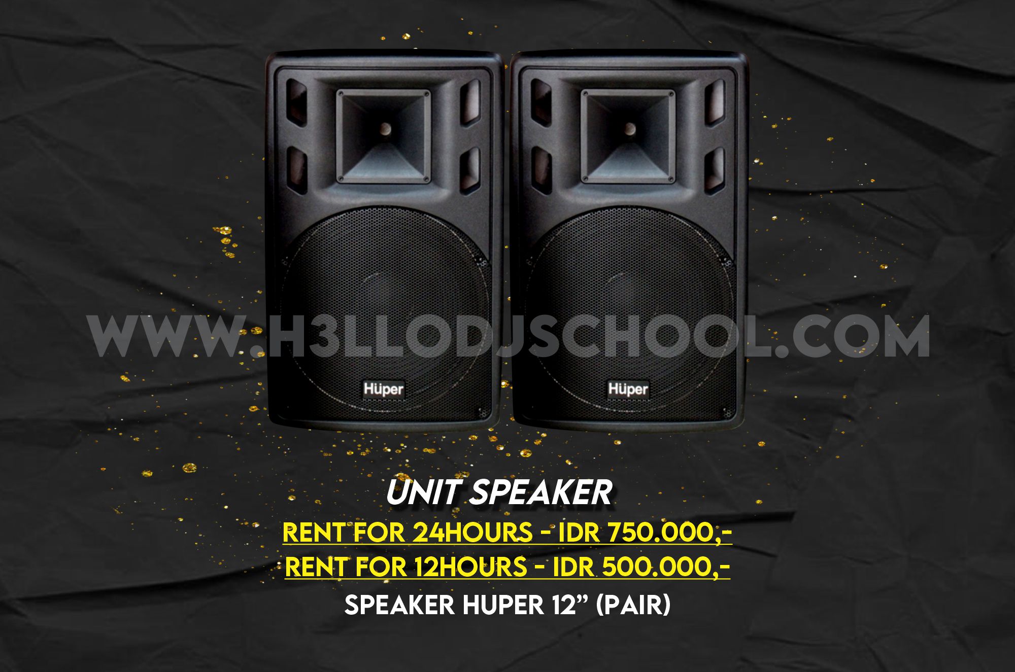 Speaker Huper (pair)
